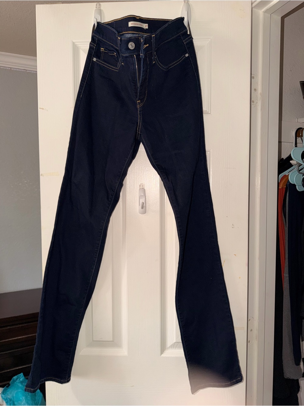 Levi’s Dark Blue Women's High-Rise Jeans